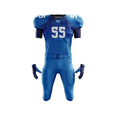 Custom Football Uniform Set – Blue | Team Ready Gear