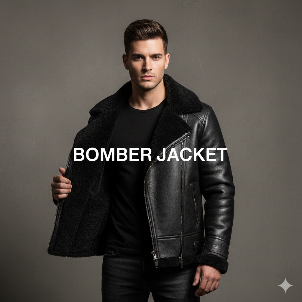 Bomber Leather Jacket