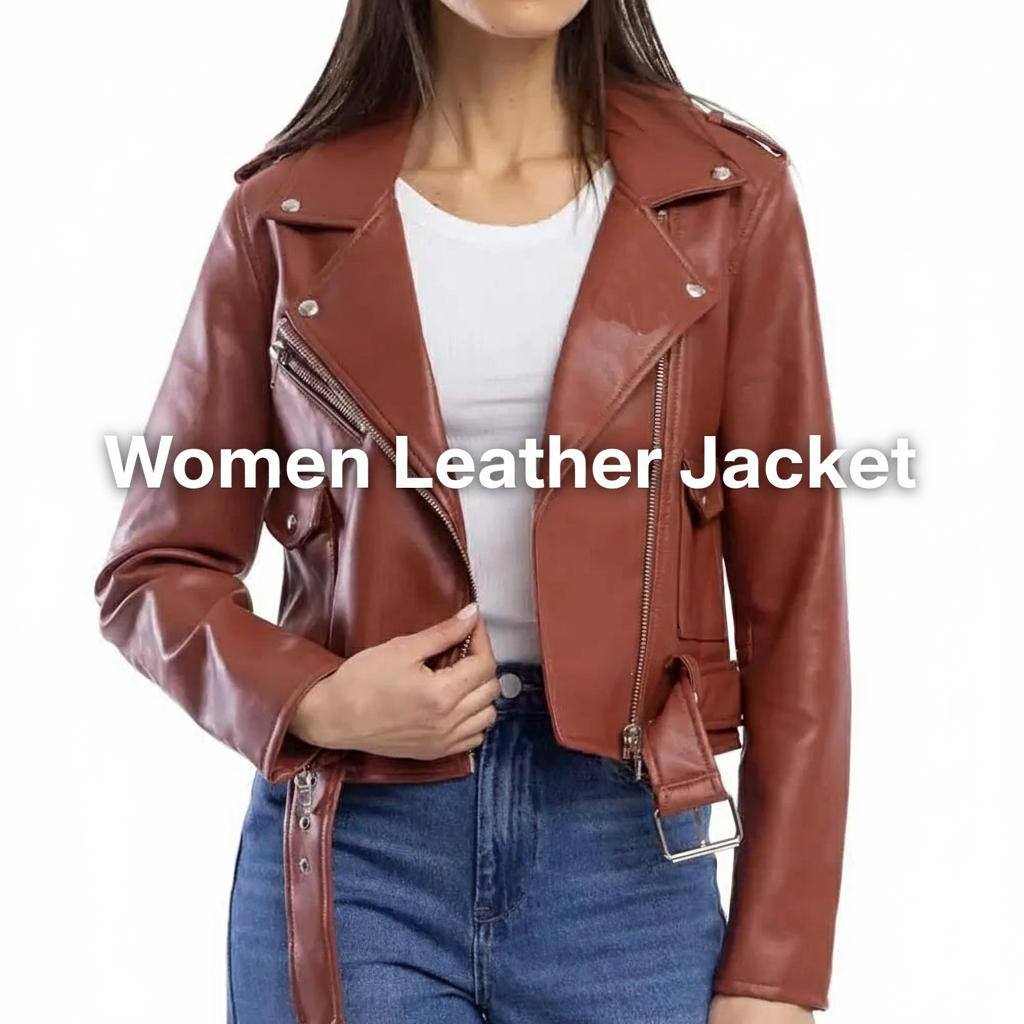 Women Leather Jacket